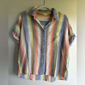 Vici Button Down Top